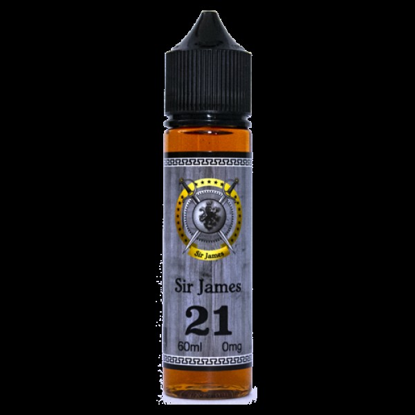 Sir James 21 60ml Vape Juice - Lazarus Vintage