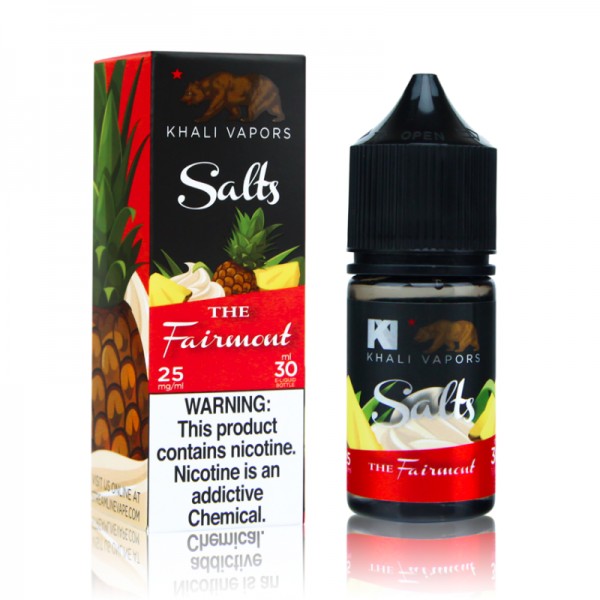 Khali Vapors Salts The Fairmont 30ml Nic Salt Vape Juice