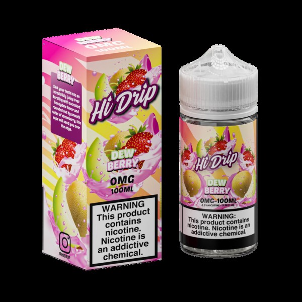 Hi-Drip Honeydew Strawberry 100ml Vape Juice