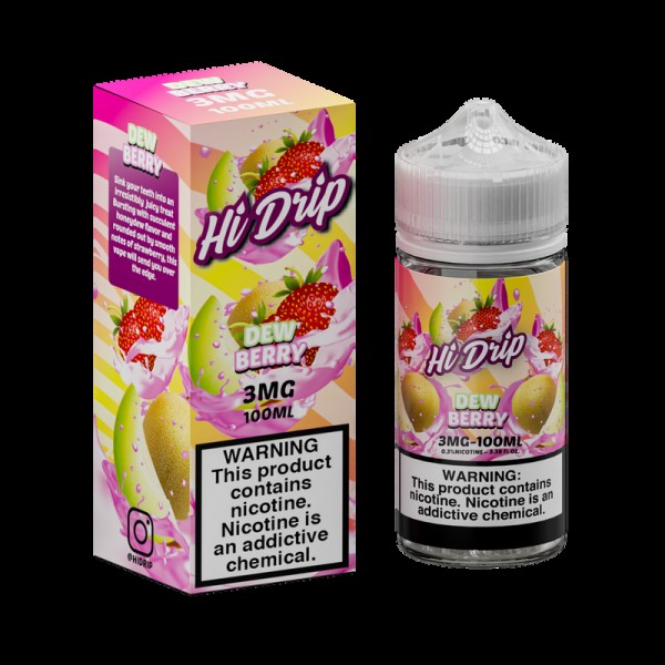 Hi-Drip Honeydew Strawberry 100ml Vape Juice