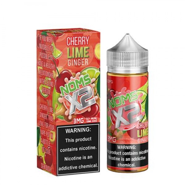 NOMS X2 Cherry Lime Ginger 120ml Vape Juice