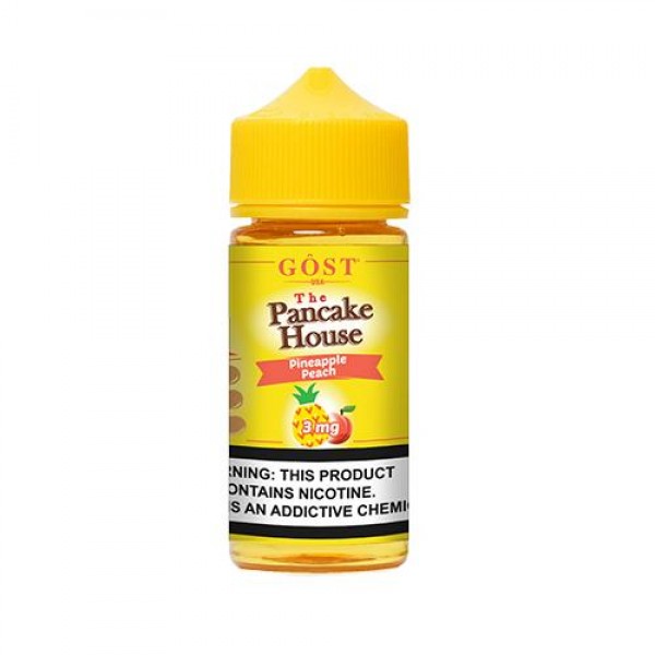 The Pancake House Pineapple Peach 100ml Vape Juice