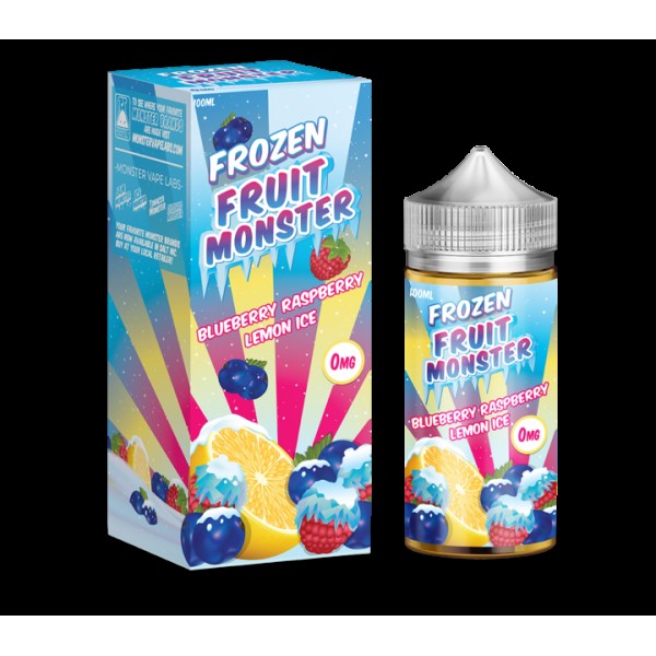 Frozen Fruit Monster Blueberry Raspberry Lemonade Ice 100ml Vape Juice