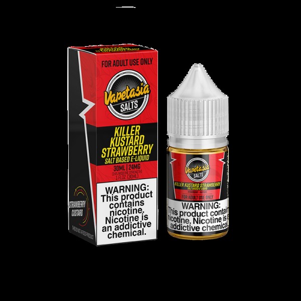 Vapetasia Salts Killer Kustard Strawberry 30ml Nic Salt Vape Juice