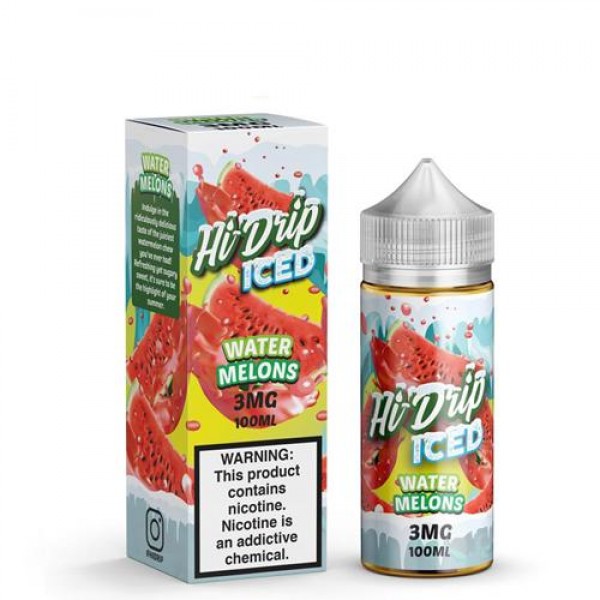 Hi-Drip Water Melons Iced 100ml Vape Juice