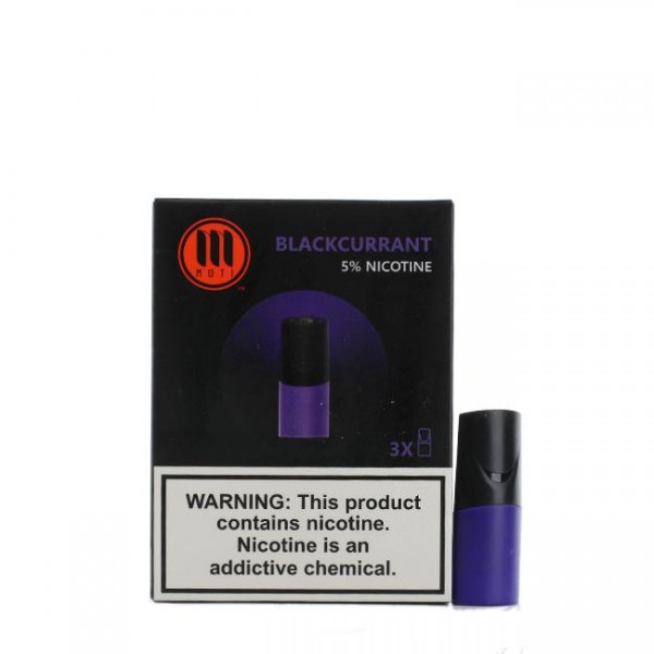 MOTI New Moon Pods Blackcurrant (Pack of 3)