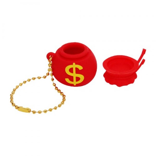 Money Bag Silicone Concentrate Container