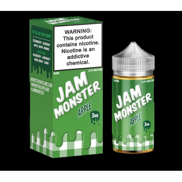 Jam Monster APPLE Vape Juice 100ml