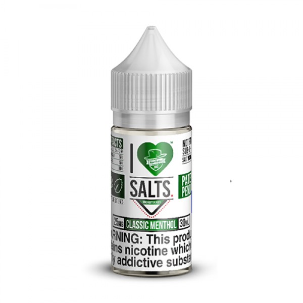 Mad Hatter I Love Salts Classic Menthol 30ml Vape Juice