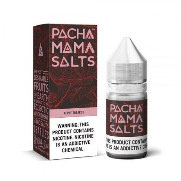 Pachamama Salts Apple Tobacco 30ml Nic Salt Vape Juice