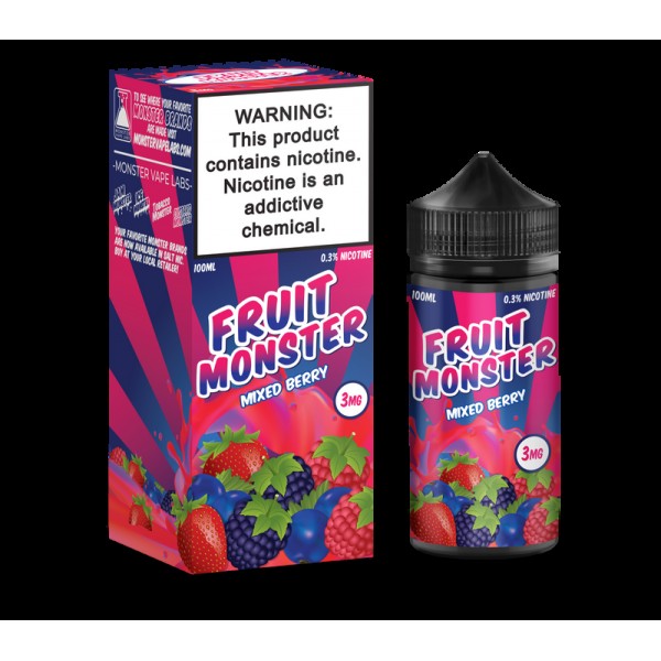 Fruit Monster Mixed Berry 100ml Vape Juice