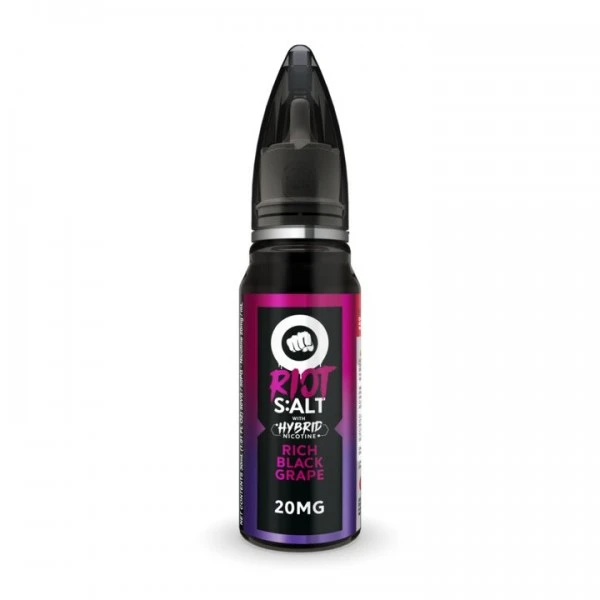 Riot Squad Rich Black Grape 30ml Nic Salt Vape Juice