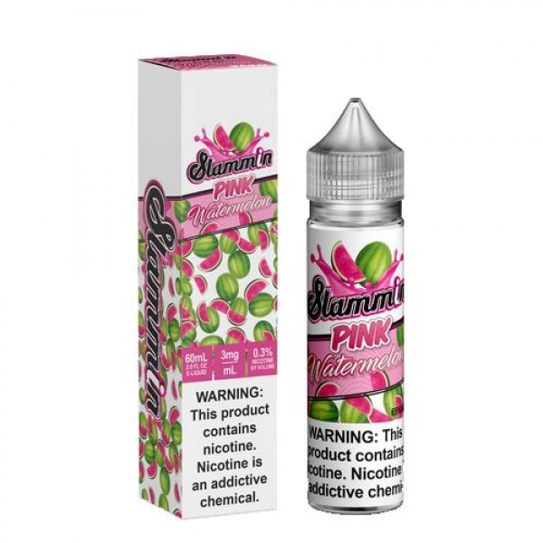 Slammin Pink Watermelon 60ml Vape Juice