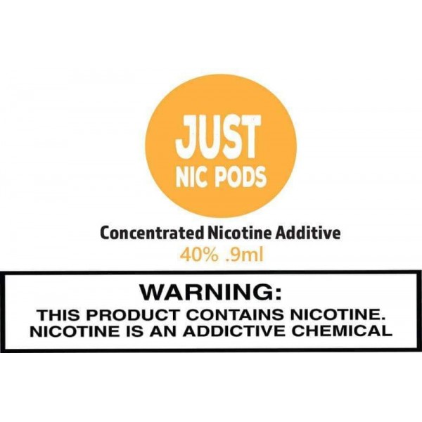 Zin Just Nic Pods Nicotine Additive