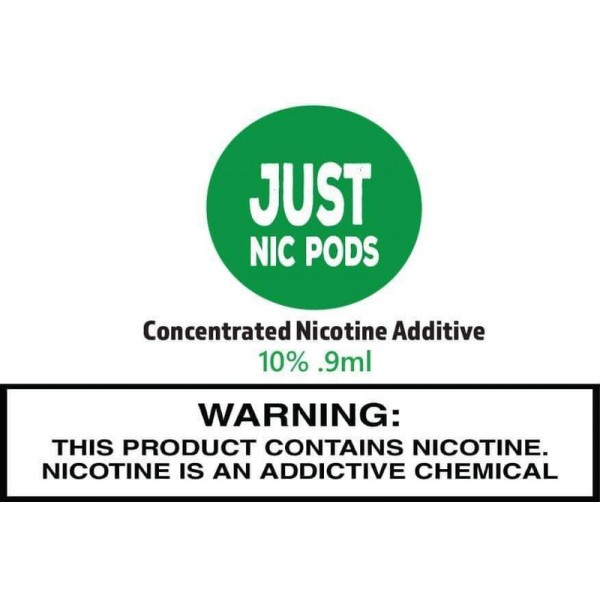 Zin Just Nic Pods Nicotine Additive