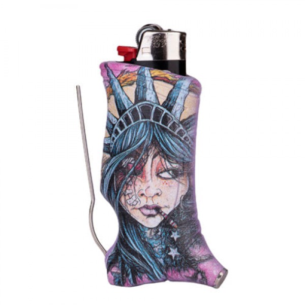 Toker Poker Lighter Multi-Tool Lady Liberty Series