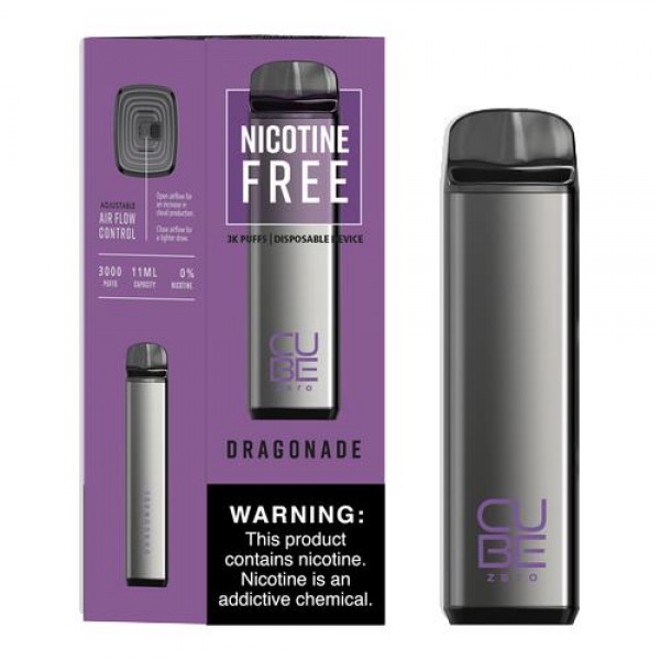 Cube Zero 0mg Disposable Vape