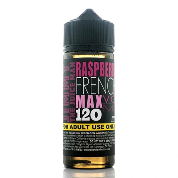 Jimmy the Juice Man Raspberry French 120ml Vape Juice