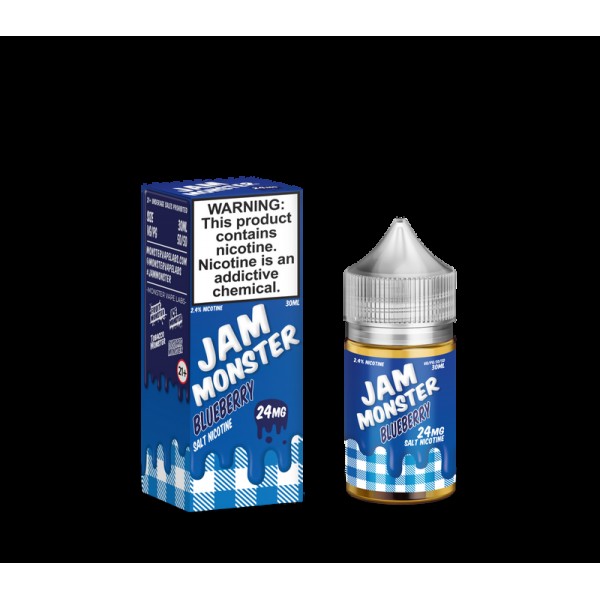 Jam Monster Salts Blueberry 30ml Vape Juice