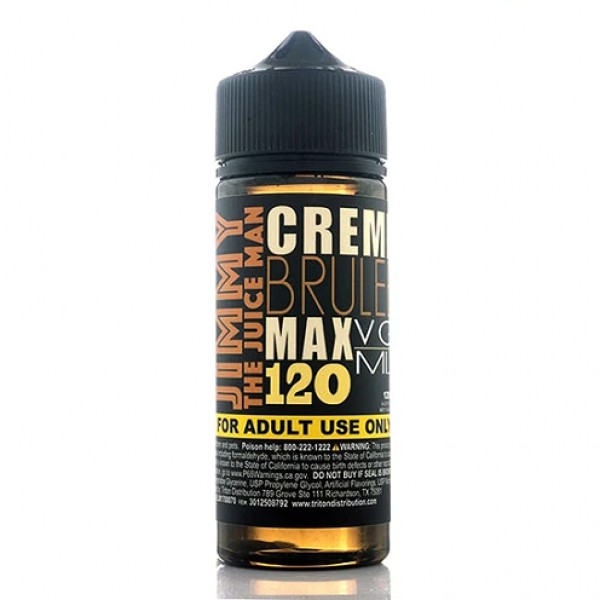 Jimmy the Juice Man Creme Brulee 120ml Vape Juice