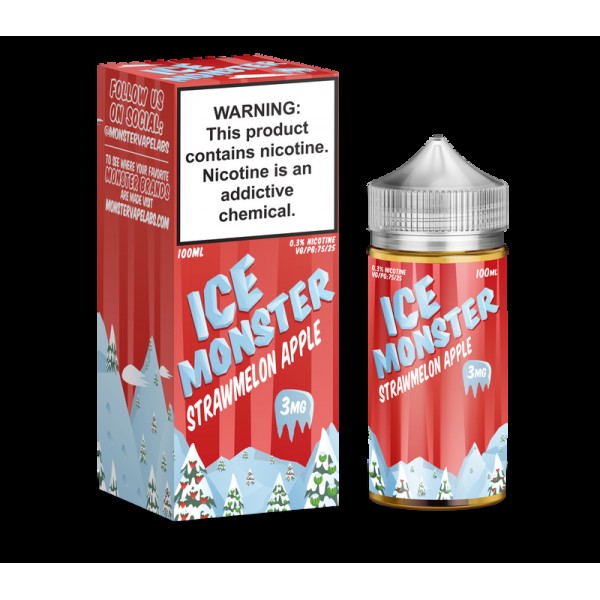 Ice Monster Strawmelon Apple 100ml Vape Juice