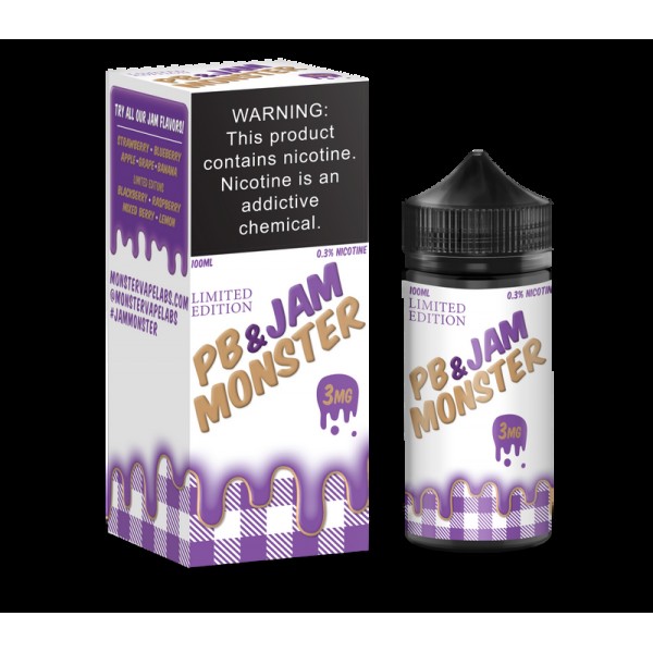 Jam Monster PB & J 100ml Vape Juice