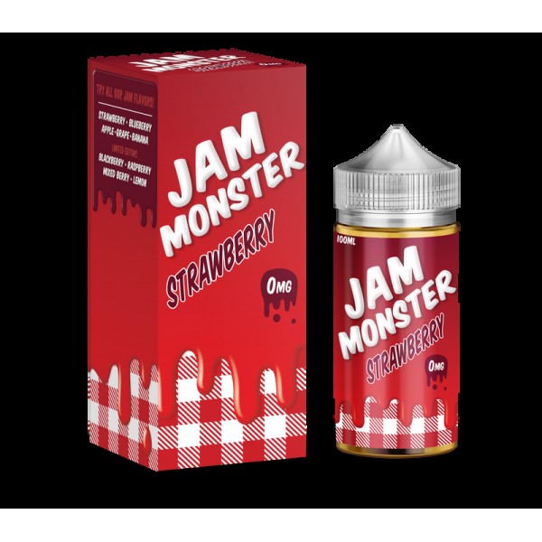 Jam Monster STRAWBERRY Vape Juice 100ml