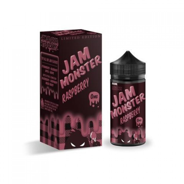 Jam Monster Limited Edition Raspberry 100ml Vape Juice