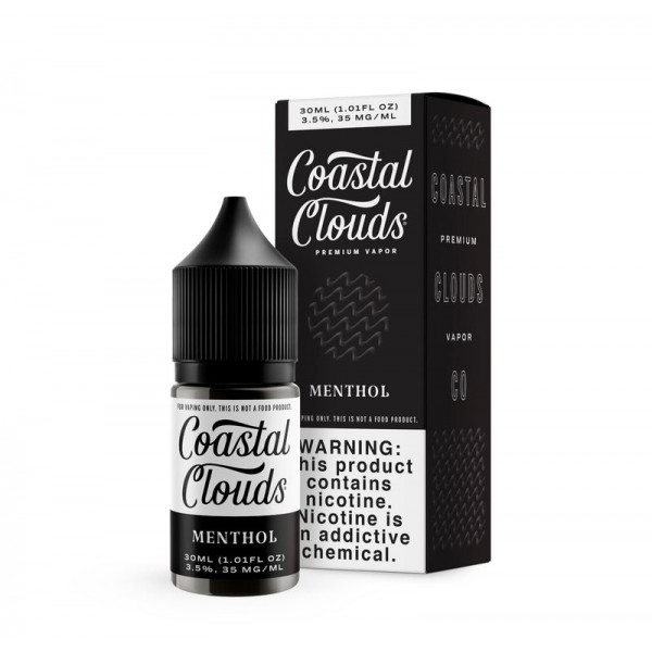 Coastal Clouds Saltwater Mint 30ml Nic Salt Vape Juice