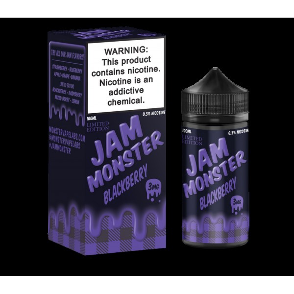 Jam Monster BLACKBERRY Vape Juice 100ml